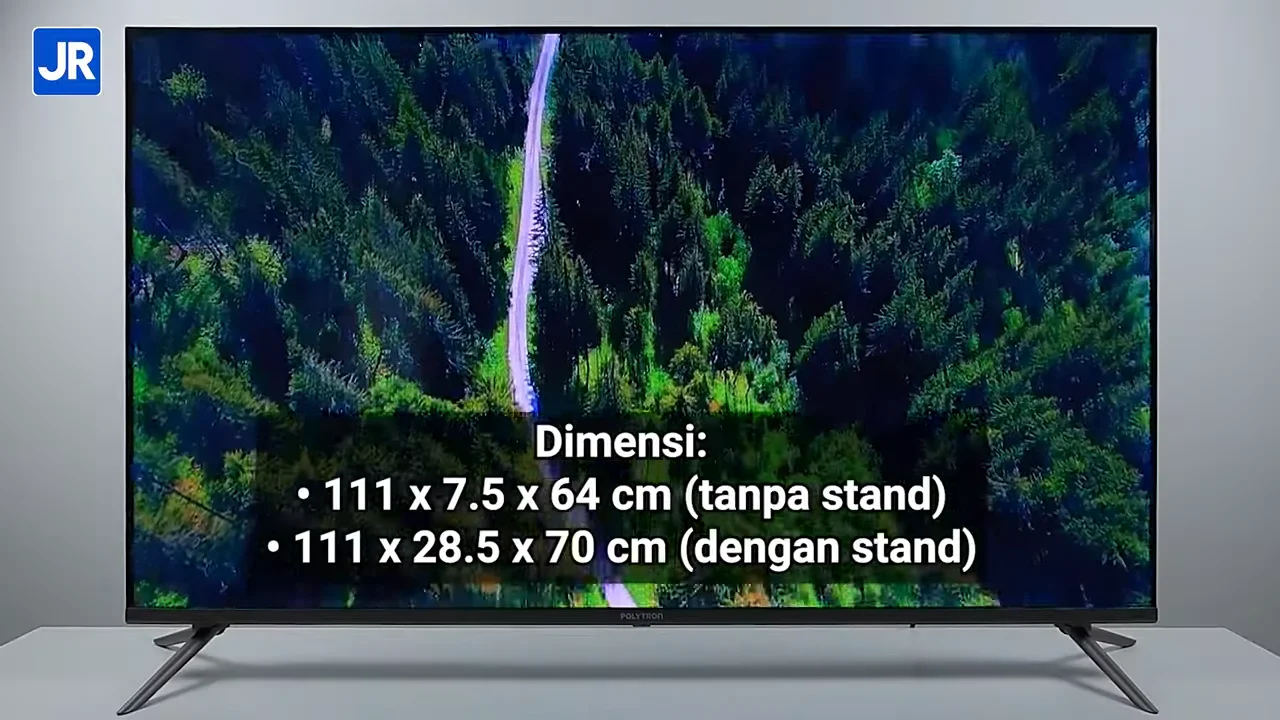 POLYTRON Smart Cinemax EQLED 50 Inch 9