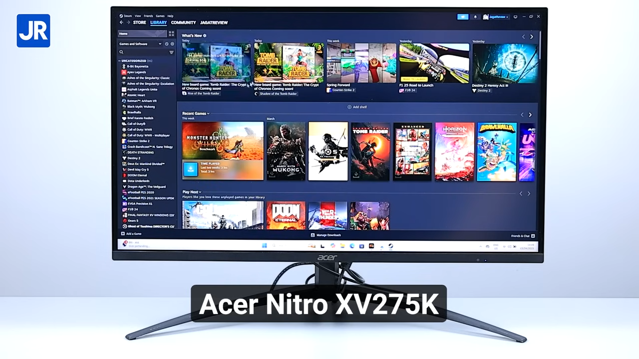 Review Monitor 4K Acer Nitro XV275K: Kencang dan Serba Bisa! 1 Acer Nitro VX275K