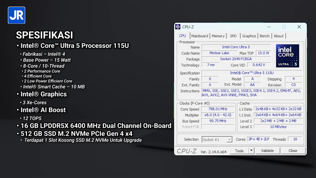 Review Acer Swift Lite 14: Laptop On-the-Go Paling Ringan Dengan Intel® Core™ Ultra Processors 3 Acer Swift Lite 14 3