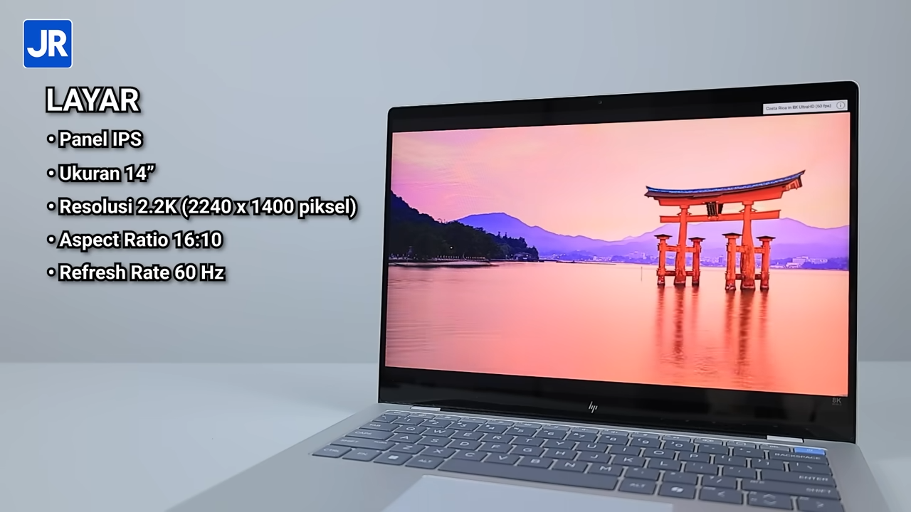 Review HP Omnibook X 14: Baterai Awet, Desain Profesional 6 HP Omnibook X 14 8