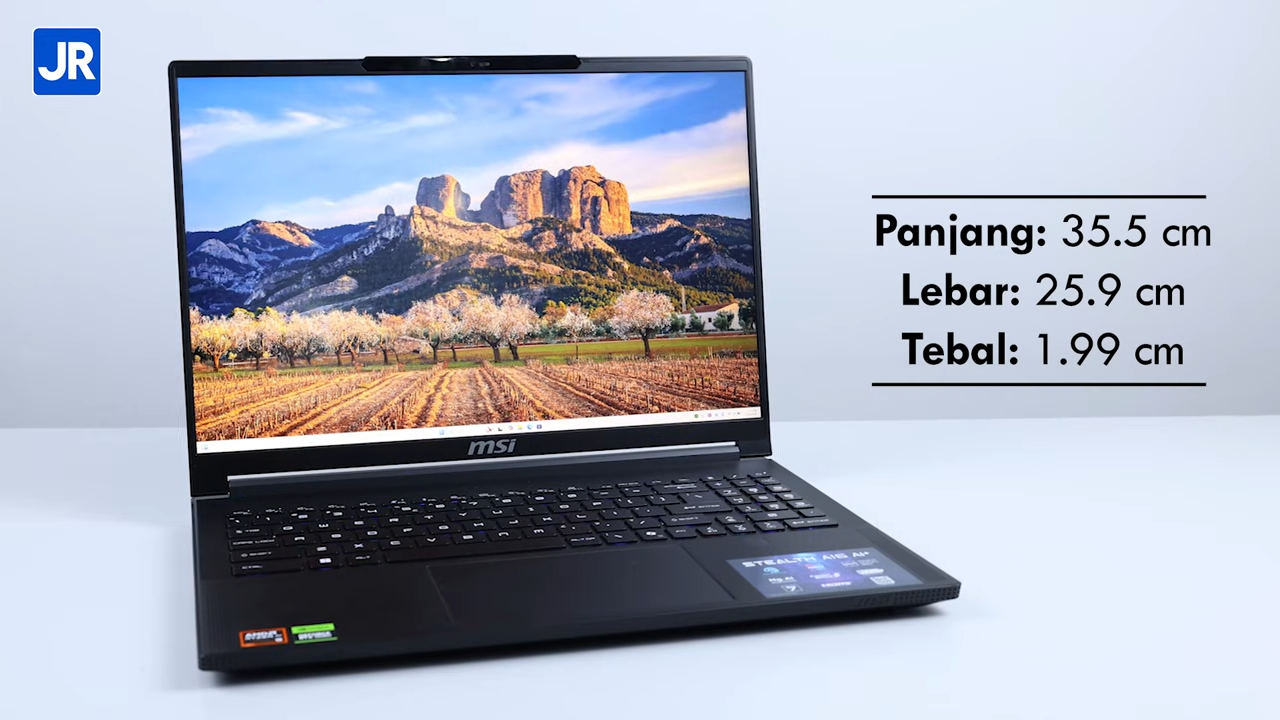 Review MSI Stealth A16 AI+: Bisa Cari Duit Pakai Laptop Gaming Kencang Ini! 3 MSI Stealth A16 AI 10