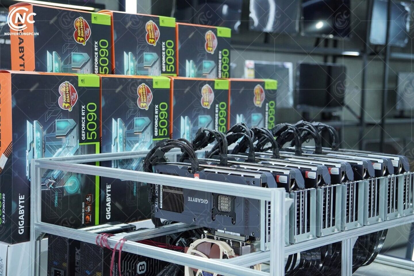 Rakitan Server AI Ditemukan di Toko Vietnam, Gunakan Tujuh GPU RTX 5090 14 Rakitan Server AI Ditemukan di Toko Vietnam, Gunakan Tujuh GPU RTX 5090