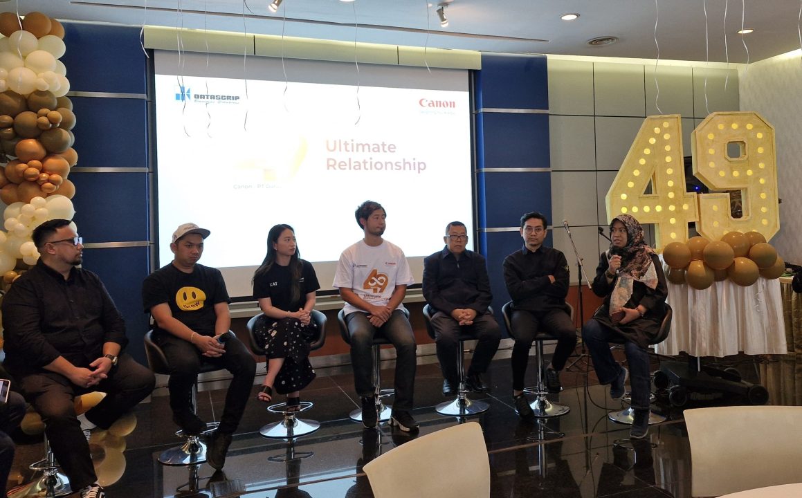Canon dan PT Datascrip Rayakan 49 Tahun Kerja Sama Lewat Program Kreatif dan Inspiratif 1 canon datascrip