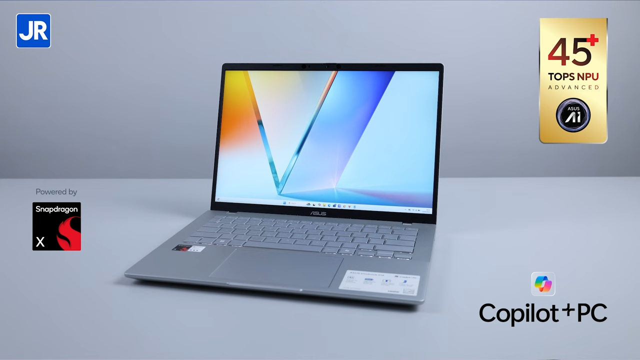 Review ASUS Vivobook S14 (S3407QA): Pecah Rekor, Laptop Snapdragon Ini Bisa Tembus Hampir 23 Jam! 7 ASUS Vivobook S14 S3407QA 2
