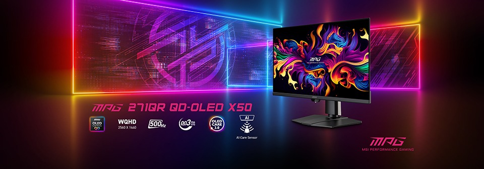 MSI Pamerkan Dua Monitor QD-OLED 500Hz di COMPUTEX 2025 2 MSI Monitor QD-OLED 271QR