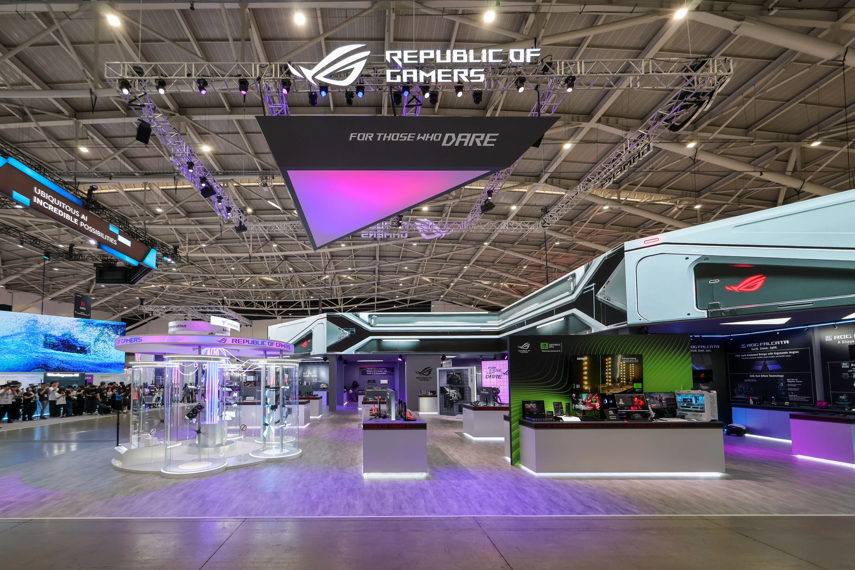 Jejeran Produk Anyar ASUS ROG di Computex 2025 16 ROG Booth computex 2025