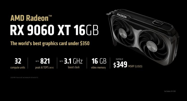 AMD Luncurkan Radeon RX 9060 XT, Siap Jadi Pesaing RTX 5060 Series 3 Radeon RX 9060 XT 16GB 8GB