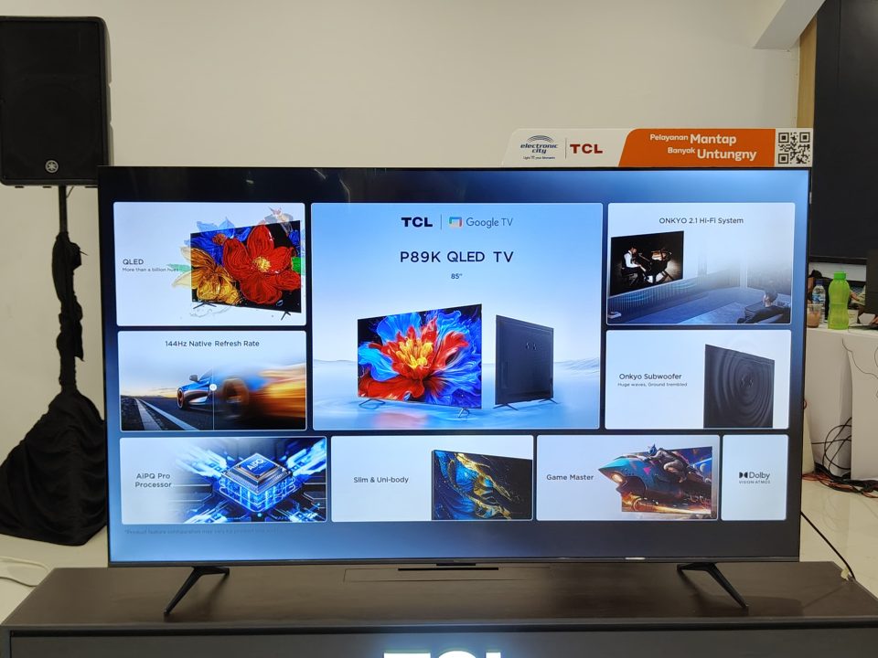 TCL Rilis TV 98 dan 85 Inci, Eksklusif di Electronic City 3 TCL electronic City 85 inci dan 95 inci