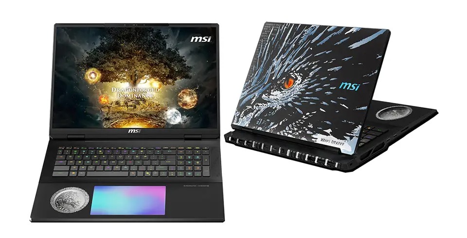 MSI Pamerkan Laptop-Laptop Unggulan di Computex 2025 3 Titan 18 HX Nordic Mythology Dragon Edition