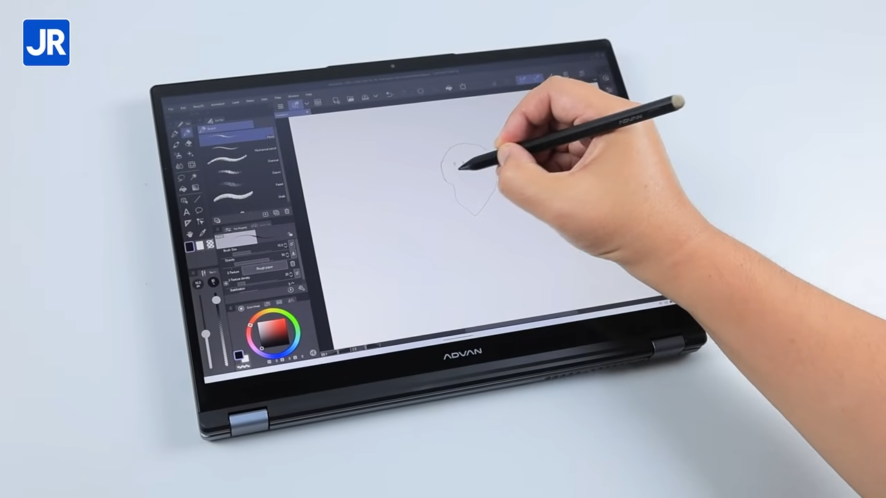 Review ADVAN 360 Stylus Pro (AMD): Paket Komplit Rp 6 Jutaan Laptop & Tablet 9 ADVAN 360 Stylus Pro AMD 16