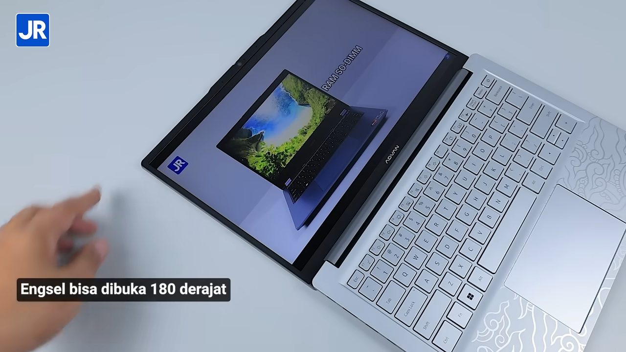 Review ADVAN Workplus Heritage: Laptop Rp 7 Jutaan yg Keren dan Kencang 6 ADVAN Workplus Heritage 14