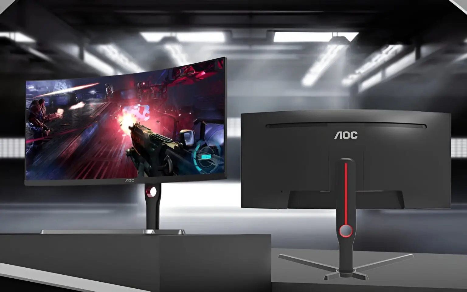 AOC Luncurkan Monitor Gaming Ultrawide 240Hz yang Terjangkau 3 AOC CU34G3Z Monitor 2 1536x960 1