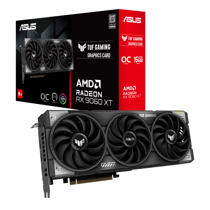 ASUS Umumkan GPU Radeon RX 9060 XT, dari TUF Gaming hingga ASUS Dual 2 ASUS TUF Gaming Radeon RX 9060 XT 16GB GDDR6 OC Edition