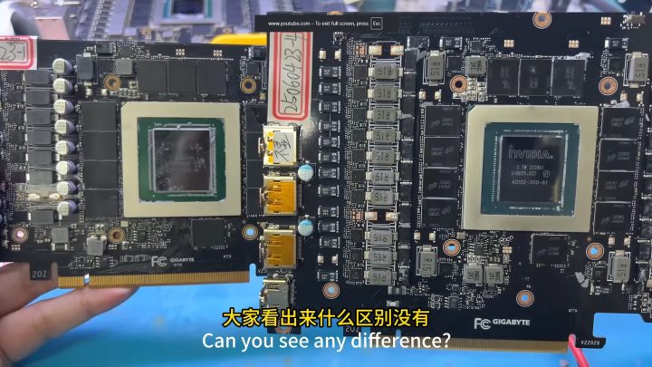 Pemalsuan GPU RTX 4090, Isinya RTX 30 Series! 3 RTX 4090 Palsu