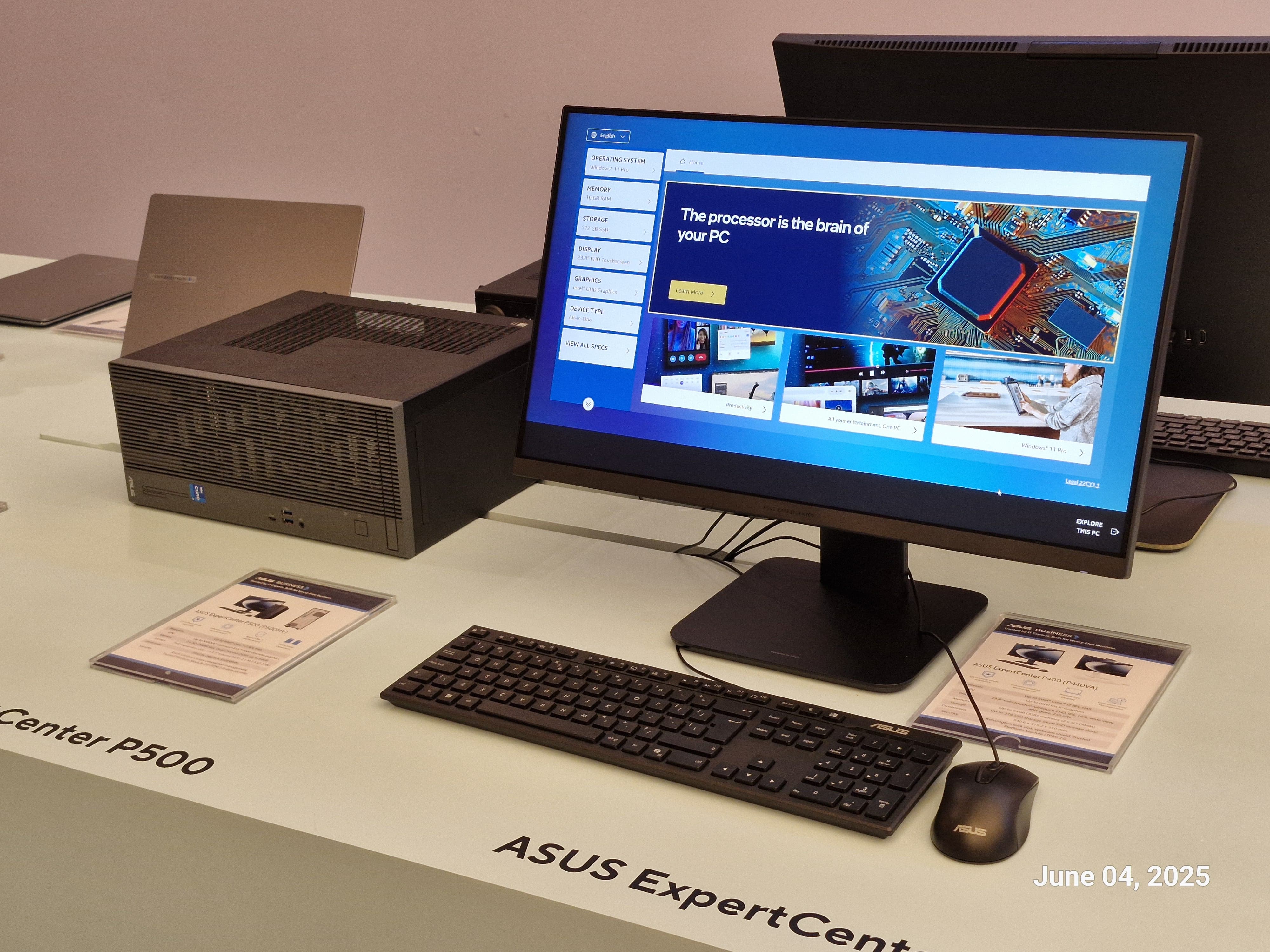 ASUS Turut Hadirkan PC Desktop dan AIO PC ExpertCenter Series 1 ASUS Expert Series PC Desktop AIO