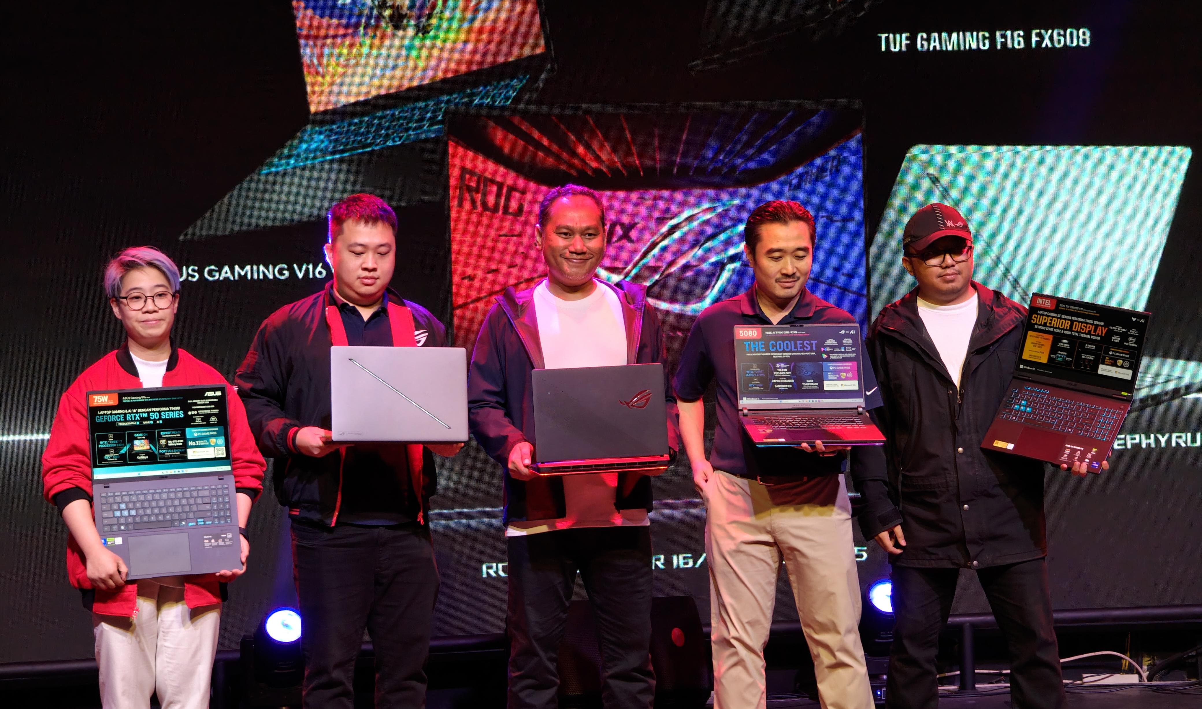 ASUS ROG Bawa Jajaran Laptop Gaming dan PC Desktop RTX 50 Series ke Indonesia 16 Laptop Gaming ASUS ROG RTX 50 Series