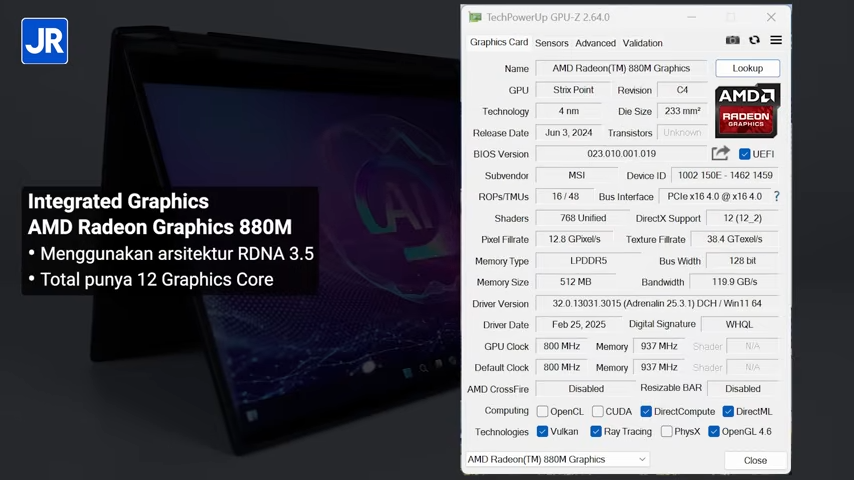 Review MSI Summit A16 AI+: Tablet Windows Besar yang Serba Bisa! 5 MSI Summit A16 AI 5
