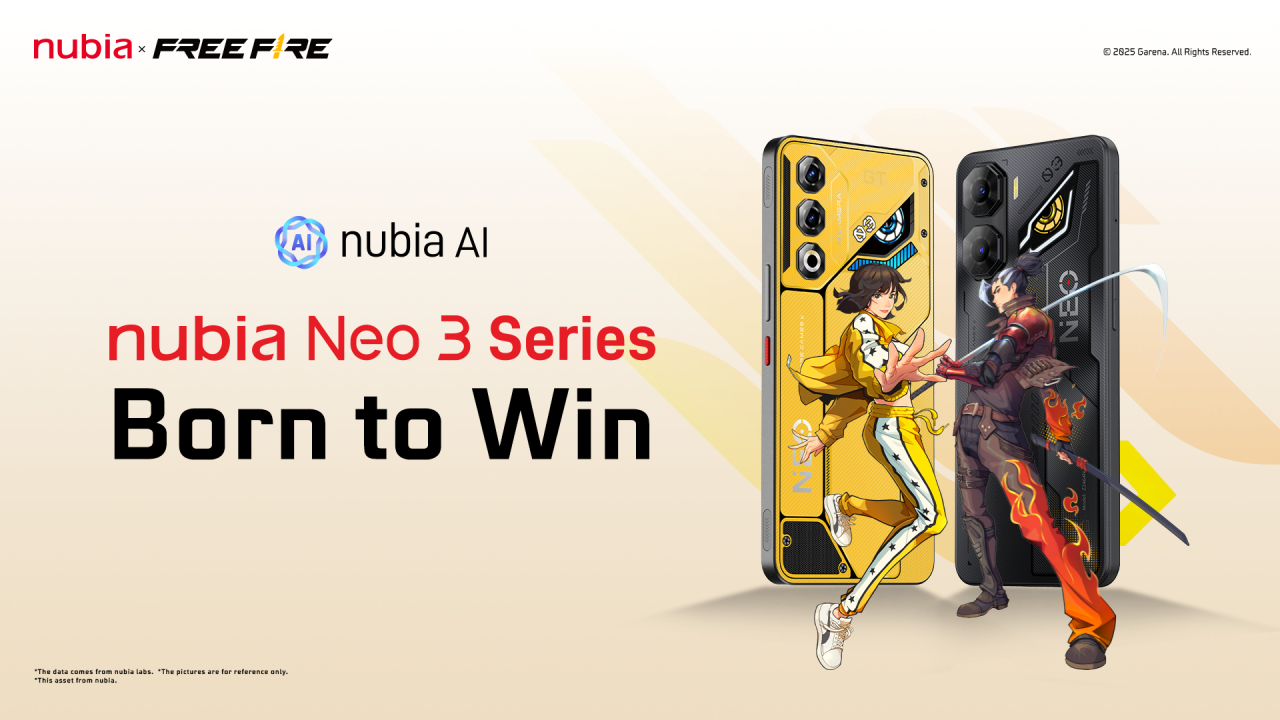 nubia Neo 3 Series Jadi Official Co-Branded Gaming Smartphone untuk Garena Free Fire 1 nubia Neo 3 Series
