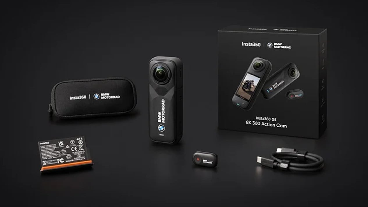 Insta360 Rilis Action Cam Terbaru, Kolaborasi dengan BMW 2 Insta360 X5 BMW Motorrad Edition