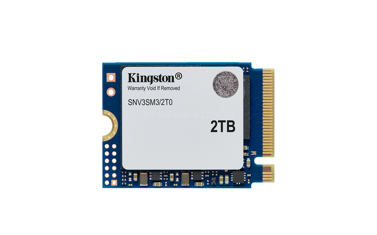 Direct Release: Kingston Perkenalkan Form Factor Baru untuk SSD NV3 PCIe 4.0 NVMe 2 Kingston NV3 PCIe 4.0 NVMe 2230 SSD