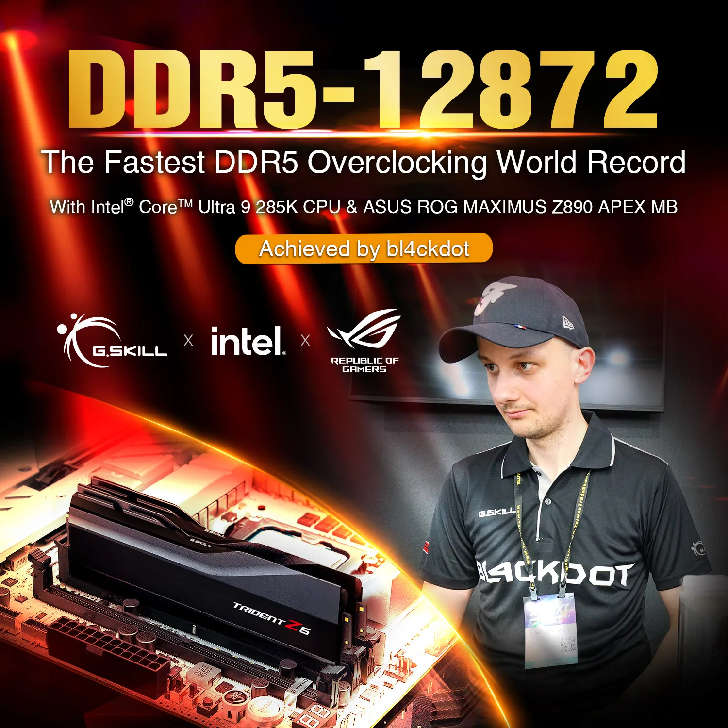 Rekor Overclocking Memori Dunia Kembali Pecah, DDR5 Capai 12.872 MTs
