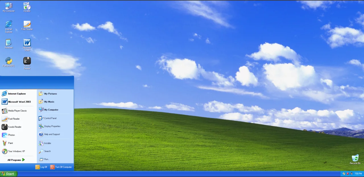 Buka Windows XP Lewat Browser, Hadirkan Nostalgia 2 Simulasi Windows XP