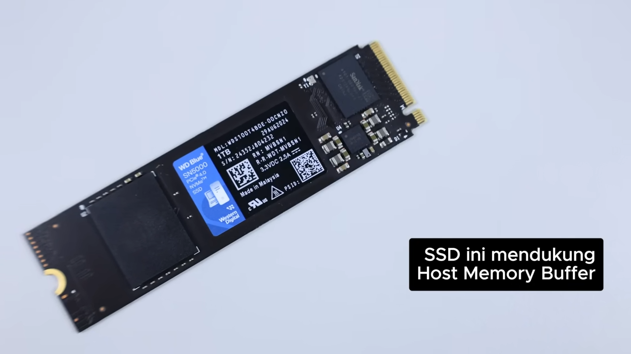 Review WD Blue SN5000 NVMe SSD 1 TB: SSD dari SanDisk yang Cocok Untuk Content Creation! 10 WD Blue SN5000 NVMe SSD 1 TB 10