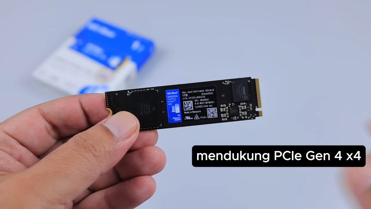 Review WD Blue SN5000 NVMe SSD 1 TB: SSD dari SanDisk yang Cocok Untuk Content Creation! 6 WD Blue SN5000 NVMe SSD 1 TB 6