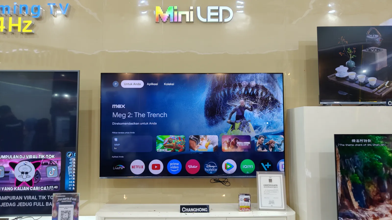 Changhong Rilis TV QD Mini LED QN9S1 di Indonesia, Hingga Ukuran 75 Inci! 2 changhong QD Mini LED QN9S1 Series 4