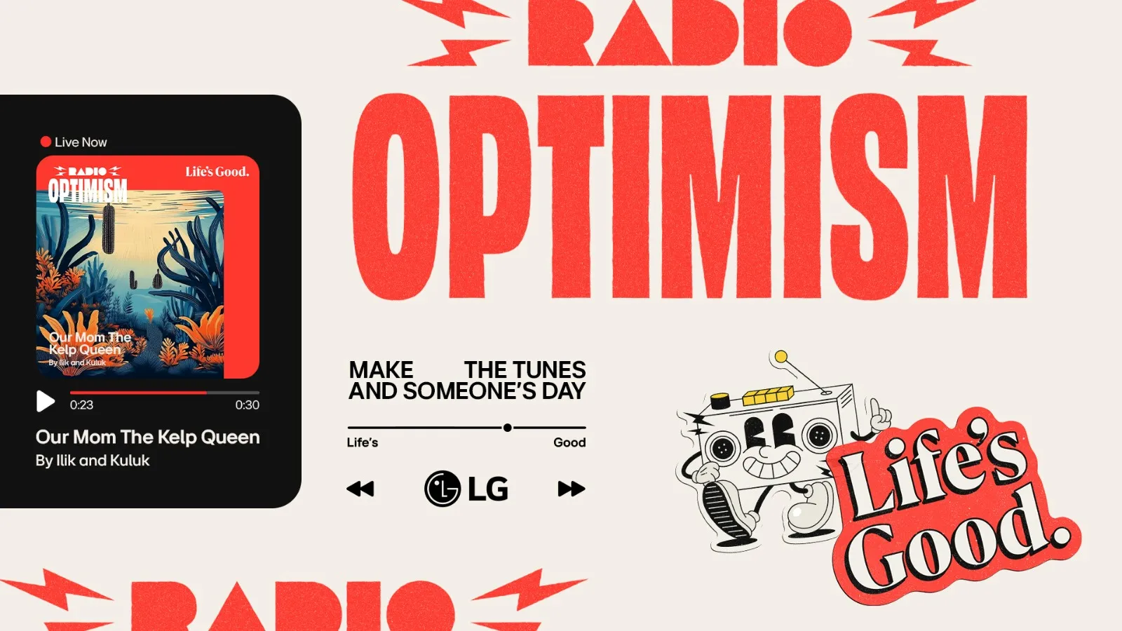 LG Luncurkan Kampanye “Radio Optimism”, Sebarkan Semangat “Life's Good” Melalui Musik 2 lg radio optimism 1
