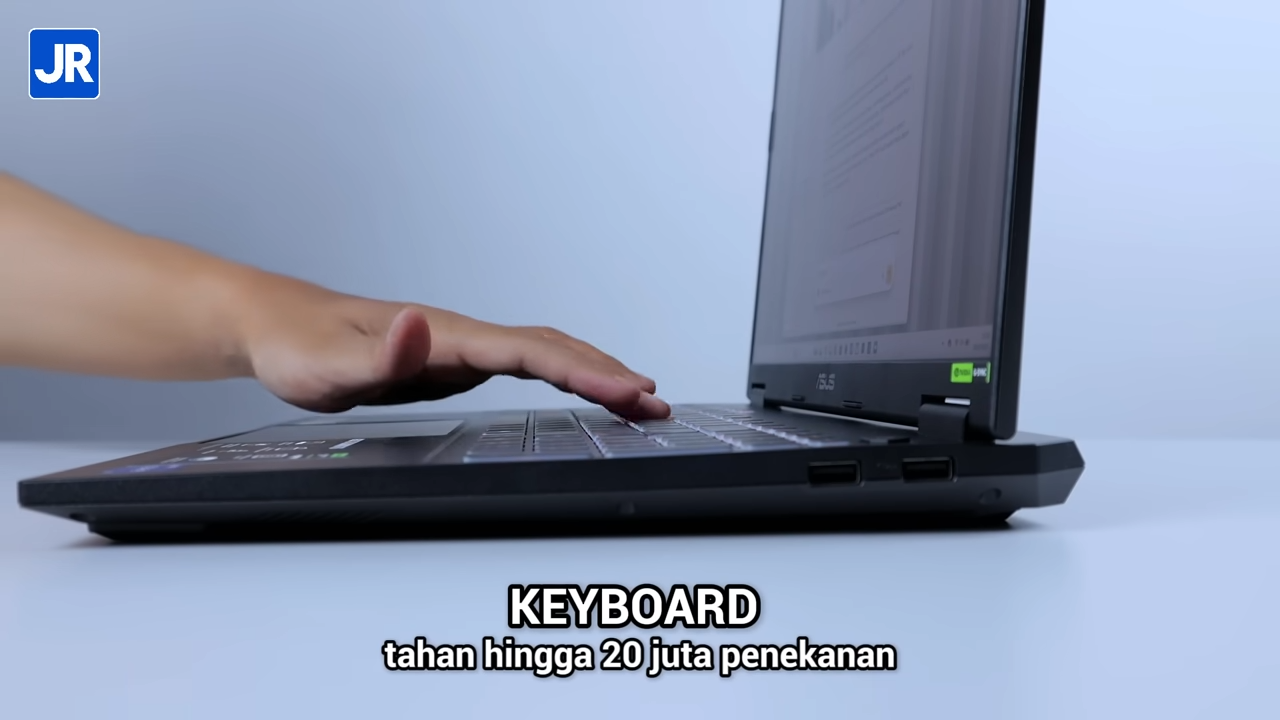 Review ASUS TUF Gaming F16 2025 (FX608JMR): TUF Gaming RTX 50 Series Terbaru! 12 ASUS TUF Gaming F16 2025 15