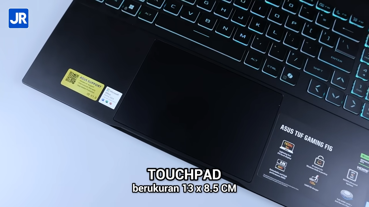 Review ASUS TUF Gaming F16 2025 (FX608JMR): TUF Gaming RTX 50 Series Terbaru! 13 ASUS TUF Gaming F16 2025 16