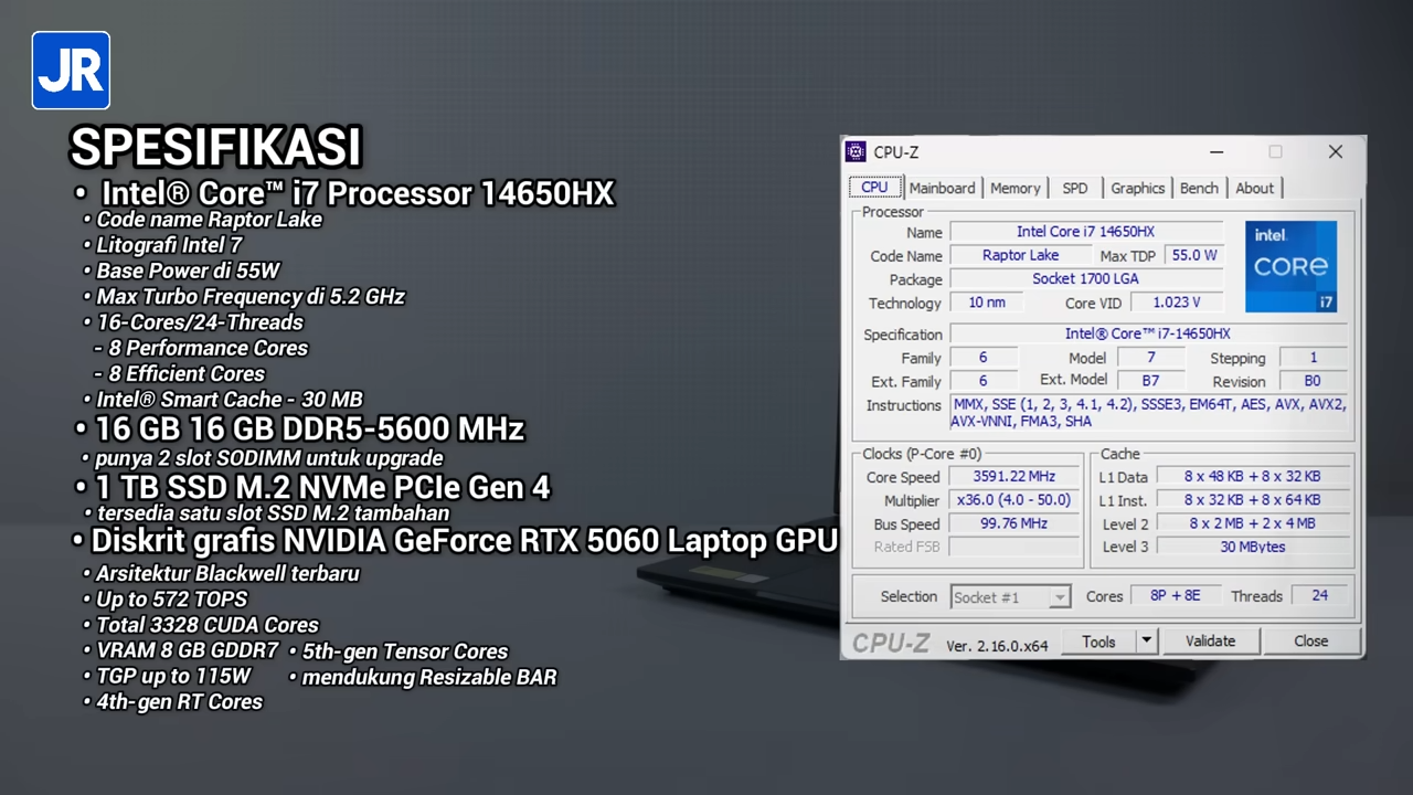 Review ASUS TUF Gaming F16 2025 (FX608JMR): TUF Gaming RTX 50 Series Terbaru! 3 ASUS TUF Gaming F16 2025 2