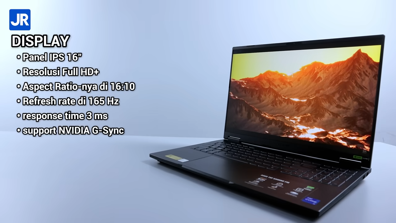 Review ASUS TUF Gaming F16 2025 (FX608JMR): TUF Gaming RTX 50 Series Terbaru! 4 ASUS TUF Gaming F16 2025 7