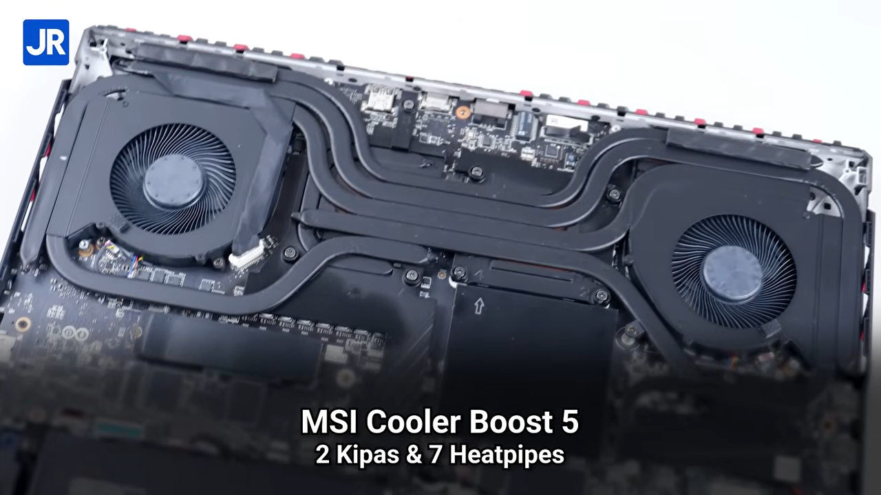 Review MSI Raider 18 HX AI (A2XW): Laptop Gaming Monster Super Lengkap dan Super Kencang! 16 MSI Raider 18 HX AI 21