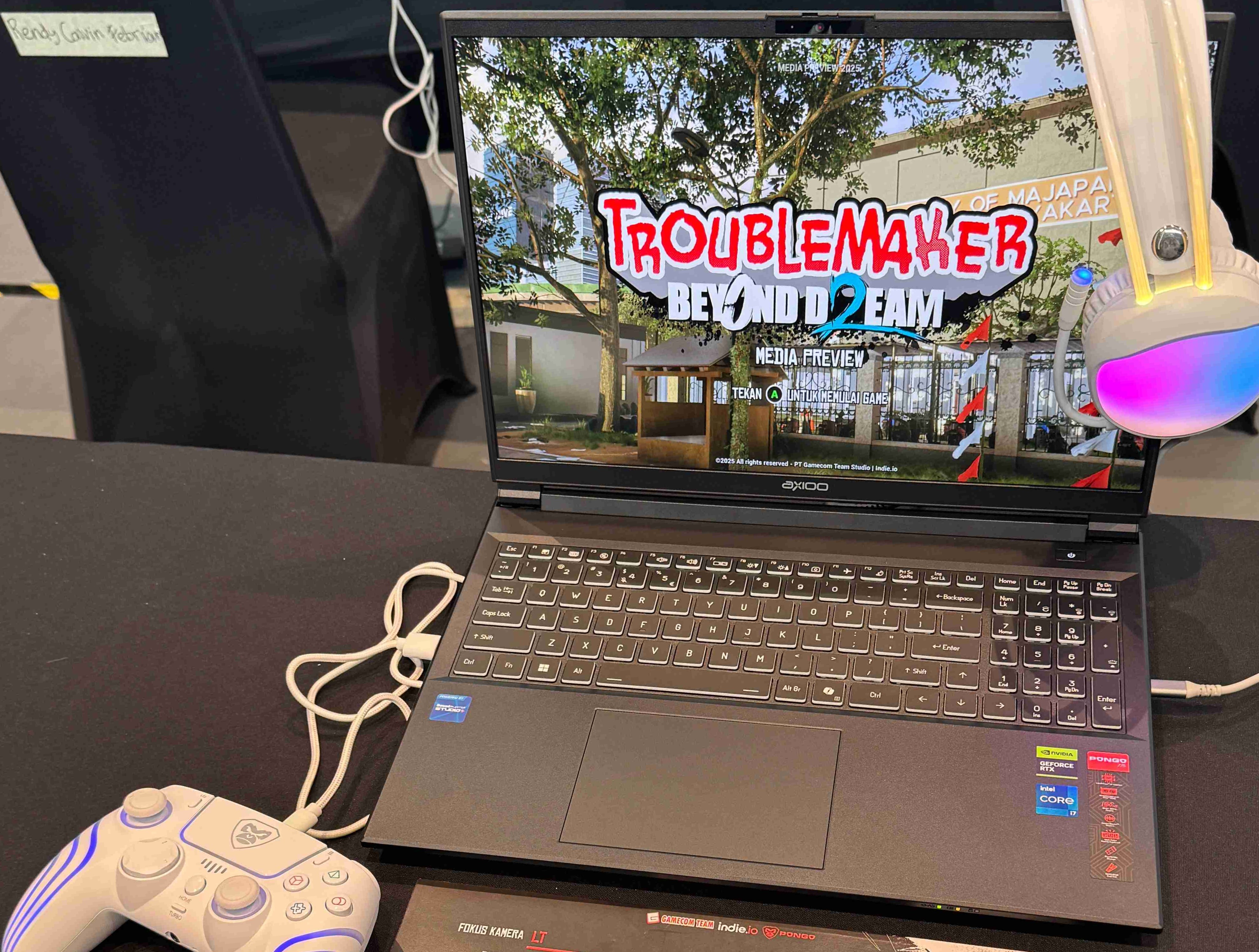 Axioo Pongo 775 Dipakai Jajal Game Lokal Troublemaker 2 7 Pongo 775 x Troublemaker 2