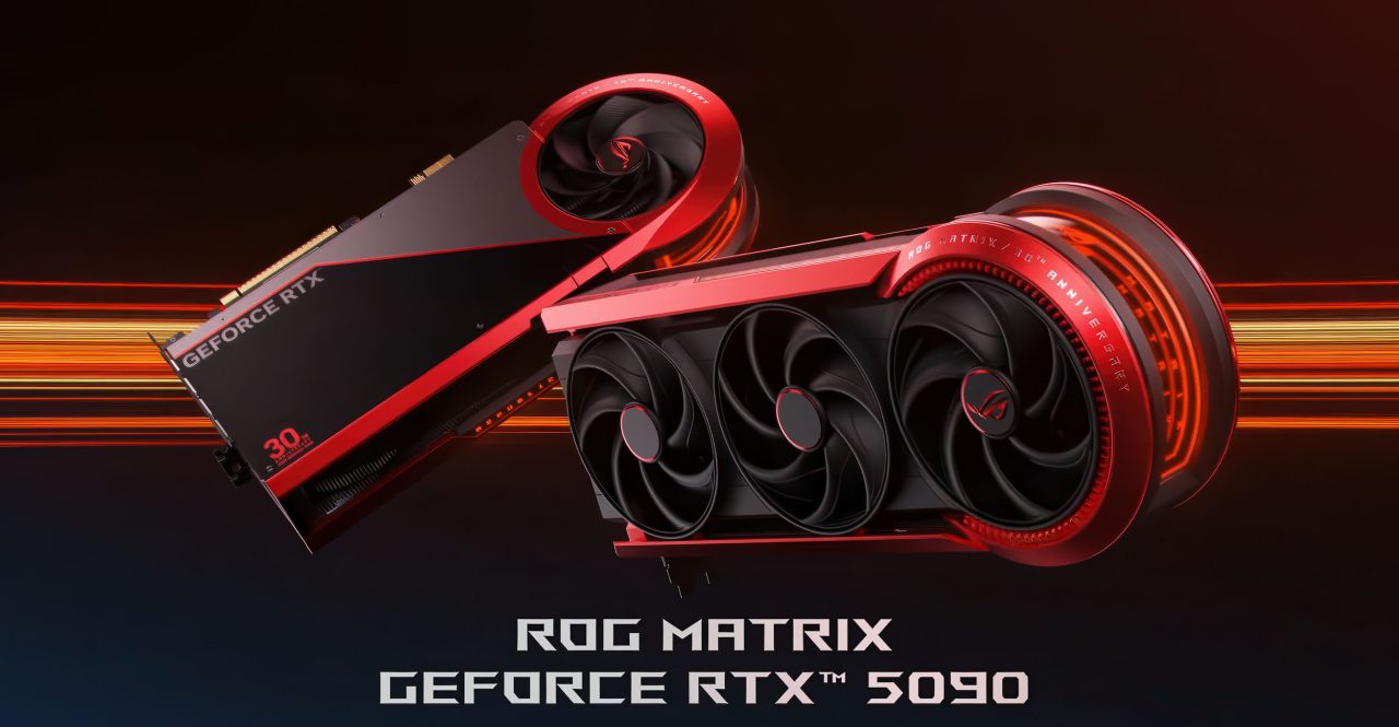 ASUS Pamerkan ROG Matrix GeForce RTX 5090 30th Anniversary Limited Edition 1 asus rog matrix geforce rtx 5090