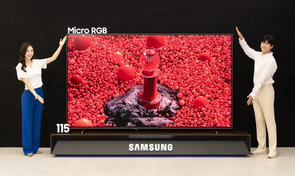 Samsung Launches World First Micro RGB TV
