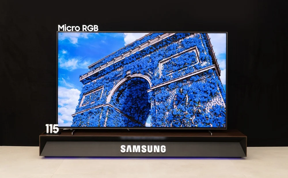 Samsung Luncurkan Micro RGB TV 115 Inci Pertama Di Dunia 2 Samsung Micro RGB TV 1