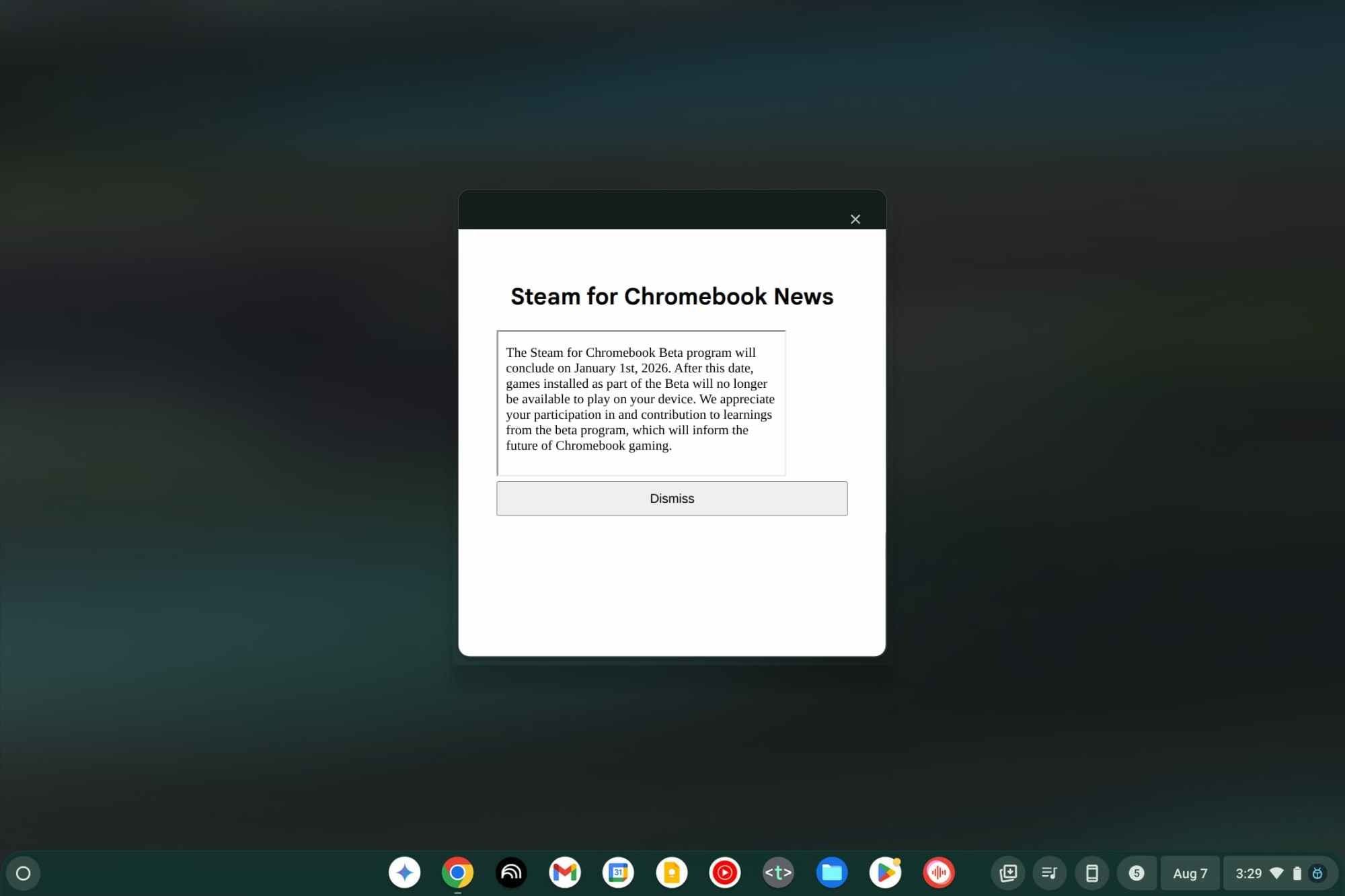 Dukungan Steam di Chromebook Segera Berakhir! 4 Steam Chromebook