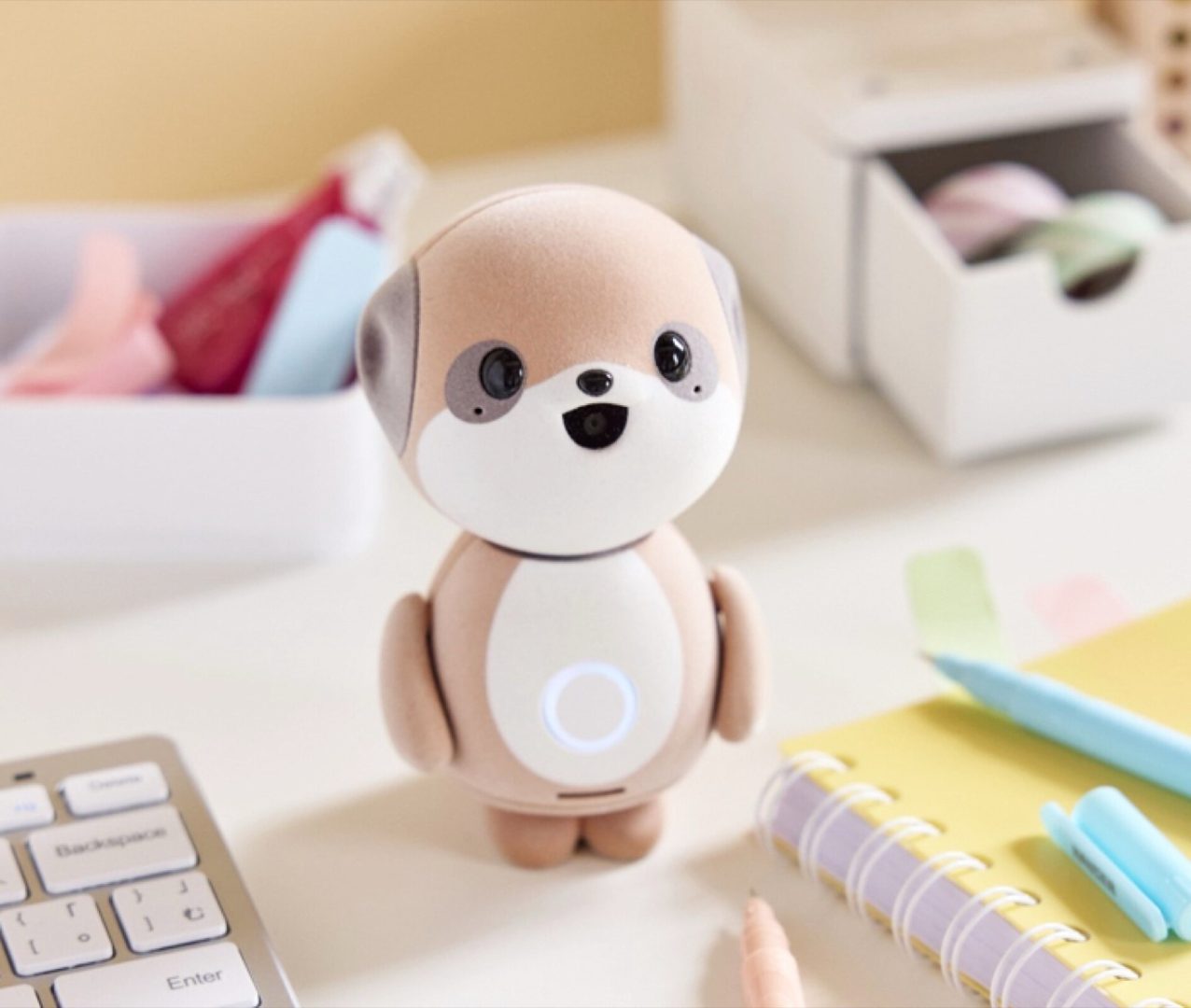 Sharp Kenalkan Poketomo, Robot Mungil dan Lucu Berbentuk Meerkat 1 Sharp Kenalkan Poketomo, Robot Mungil dan Lucu Berbentuk Meerkat