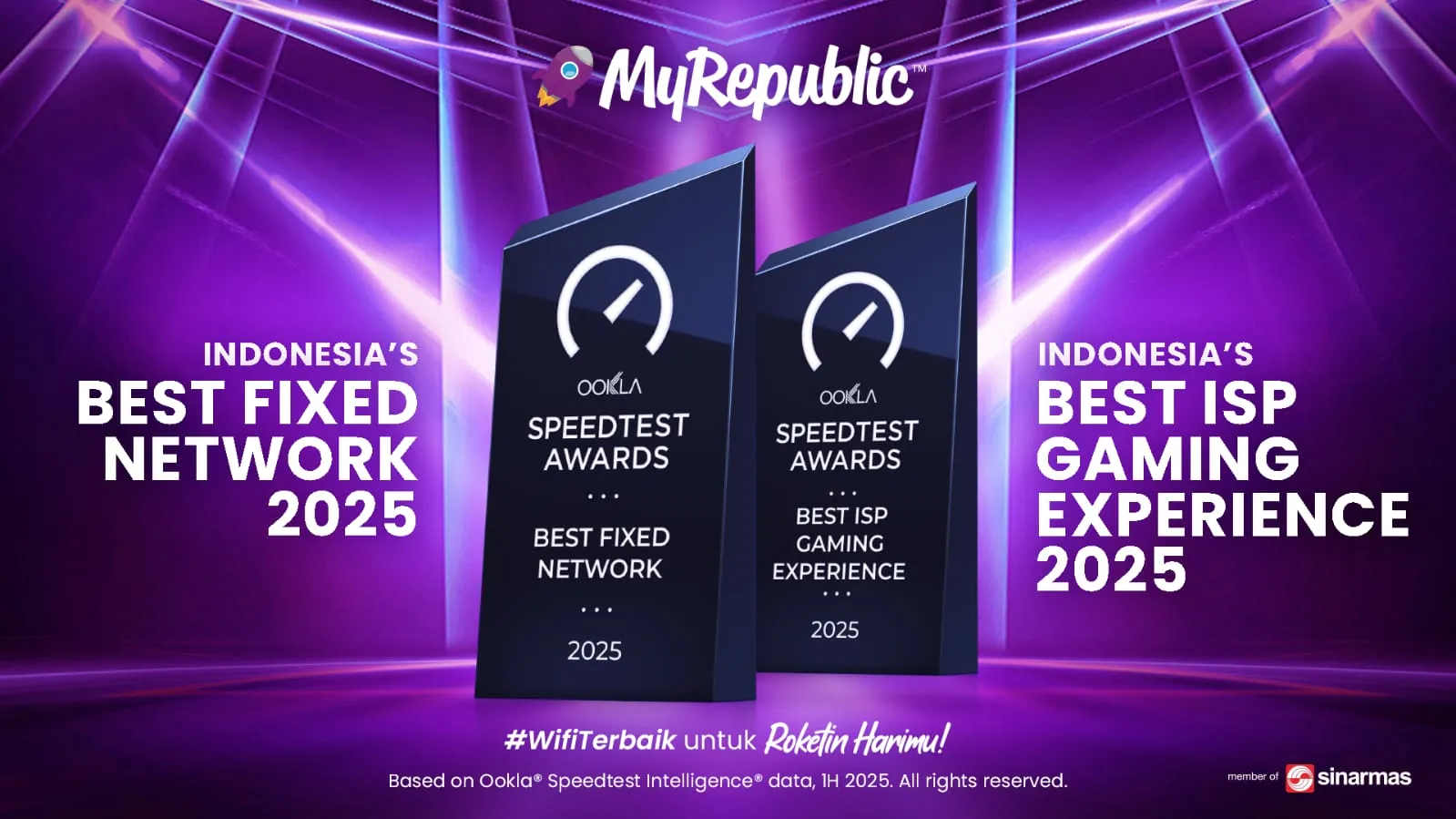 MyRepublic Indonesia Dinobatkan Best Fixed Network dan Best ISP Gaming Experience 2025 di Indonesia oleh Ookla 1 myrepublic ookla