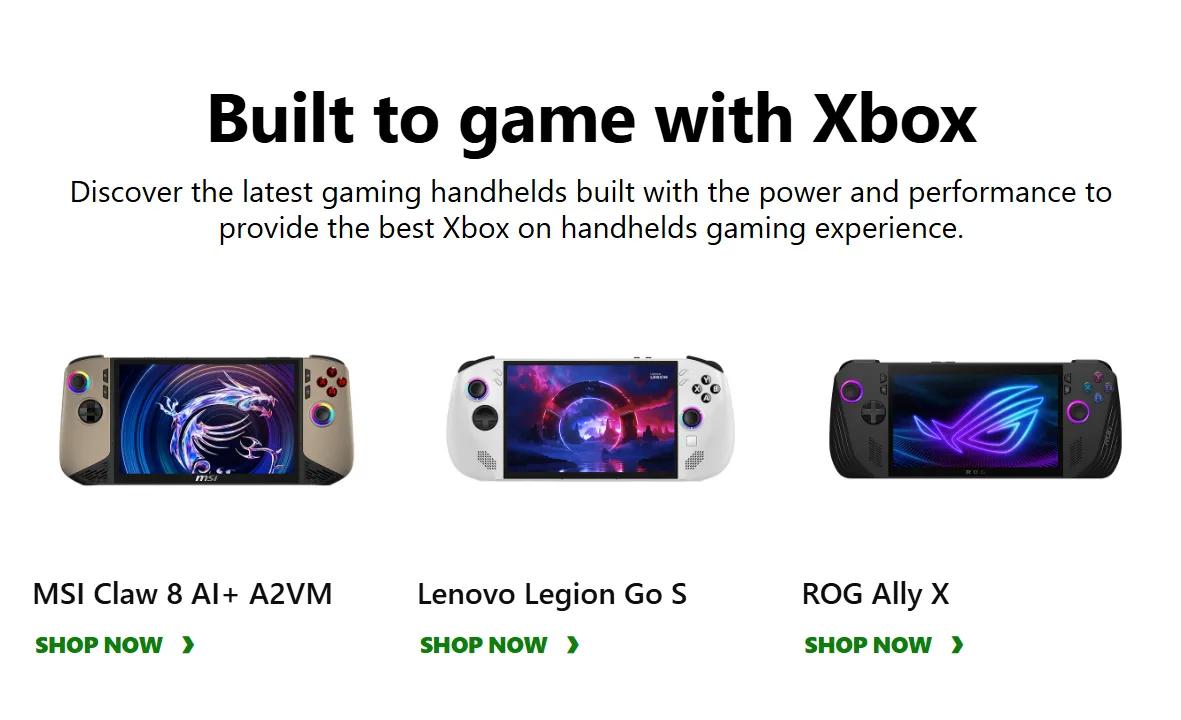 Tiga Konsol Gaming Handheld Ini Kebagian “Xbox Handheld Mode” 1 Tiga Konsol Gaming Handheld Ini Kebagian “Xbox Handheld Mode”