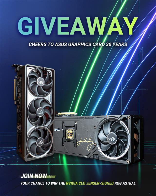 ASUS Adakan Giveaway ROG Astral RTX 5090 Bertanda Tangan CEO Nvidia 8 Giveaway ROG Astral RTX 5090