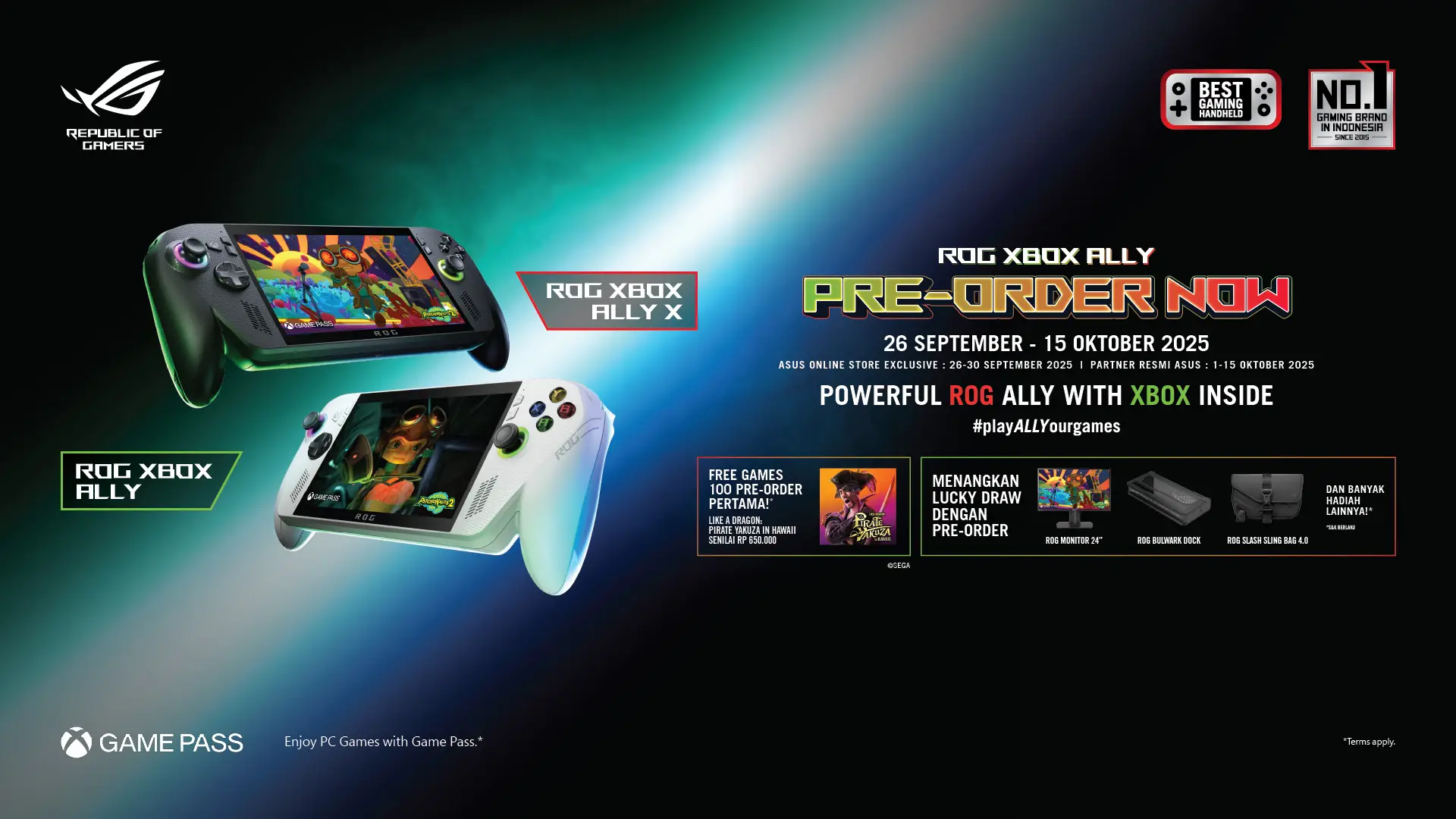 Pre-Order ASUS ROG Xbox Ally Sudah Dibuka! Segini Harganya! 19 ASUS ROG Xbox Ally