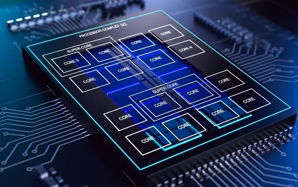 Intel Patenkan  Intel Software Defined Super Core
