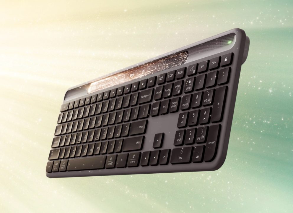 Logitech Signature Slim Solar+ K980, Keyboard Nirkabel Tanpa Baterai! 2 Logiteh K980 Solar