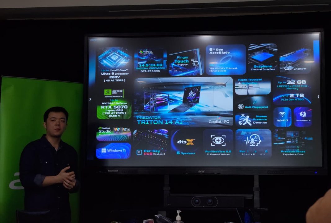 Acer Rilis Predator & Nitro AI Series Terbaru, Triton 14 Jadi yang Tercanggih! 2 Triton 14 Acer