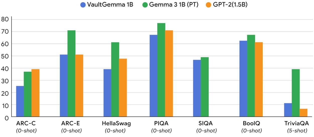 Google Rilis VaultGemma, Model AI Besar yang Fokus Pada Privasi 2 Google VaultGemma