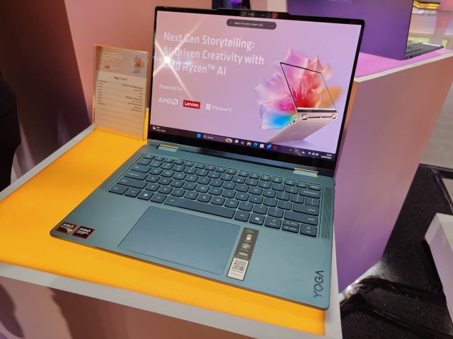 AMD Perkenalkan Jajaran Laptop Lenovo dengan Prosesor AMD Ryzen AI 300 Series 3 Yoga 2 in 1
